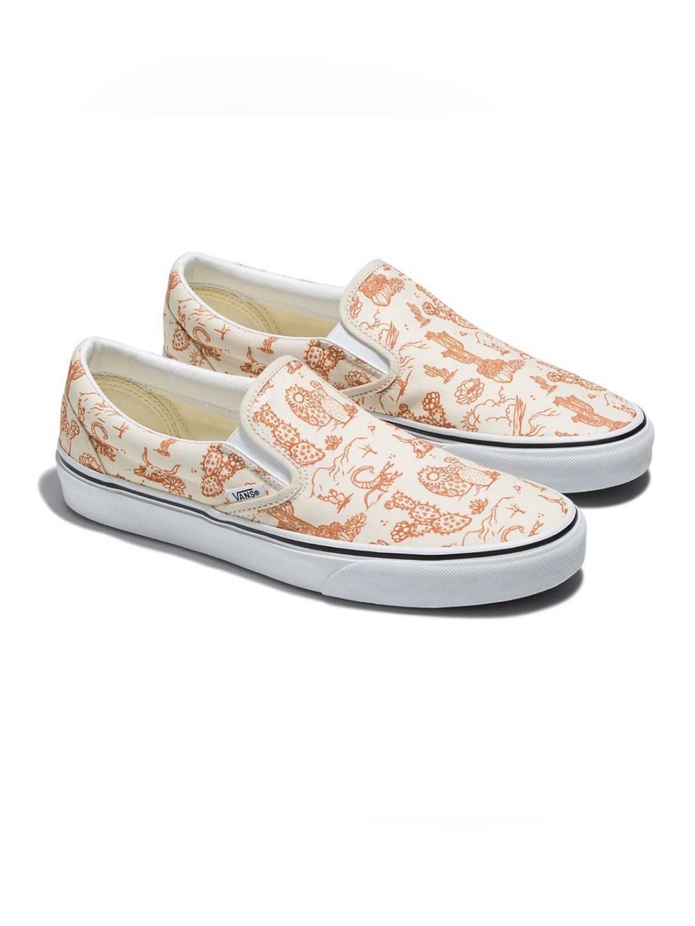 Vans Classic Slip-On Shoe in Desert Vibes